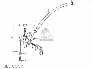 Suzuki DS80 1987 (H) USA (E03) parts lists and schematics