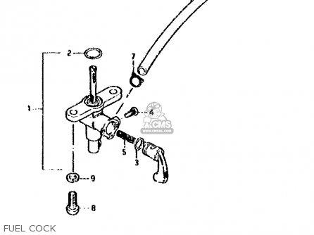 FUEL COCK - DS80 1987 (H)