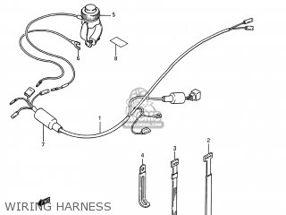 WIRING HARNESS - DS80 1988 (J) USA (E03)