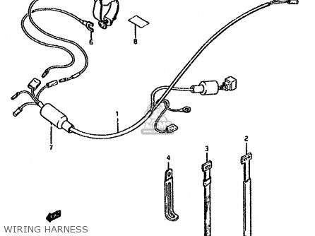WIRING HARNESS - DS80 1988 (J)