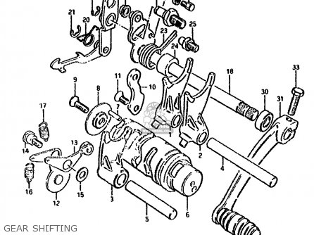 GEAR SHIFTING - DS80 1989 (K)