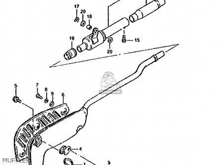MUFFLER - DS80 1991 (M)