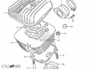 CYLINDER - DS80 1992 (N) USA (E03)