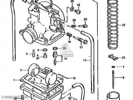 CARBURETOR - DS80 1992 (N)