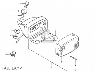 TAIL LAMP - DS80 1993 (P) USA (E03)
