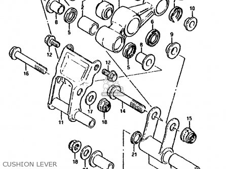 CUSHION LEVER - DS80 1993 (P)