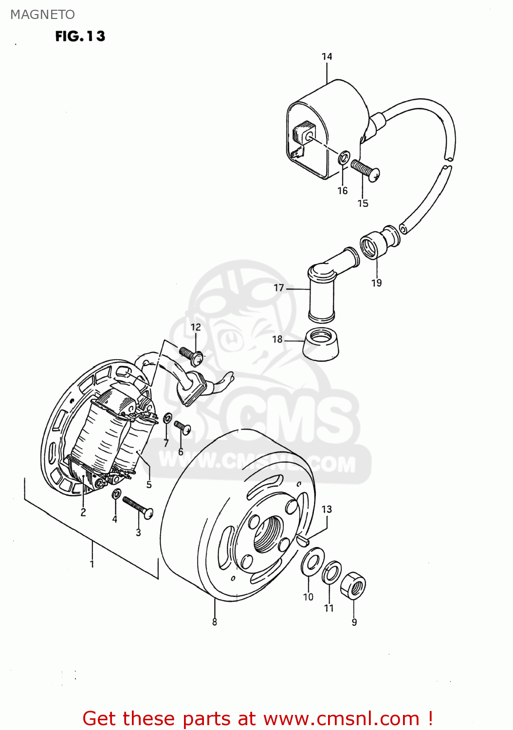 MAGNETO DS80 1994 (R) USA (E03)