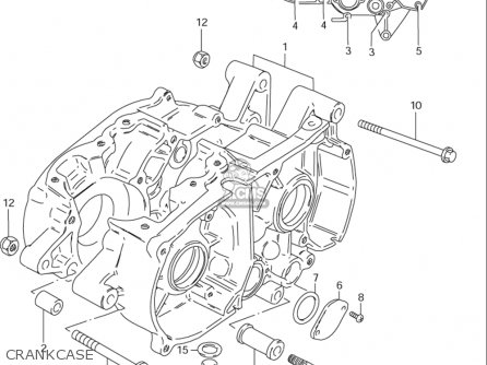 Suzuki Ds80 1996-2000 (usa) parts list partsmanual partsfiche a wiring harness diagram for suzuki ds 80 