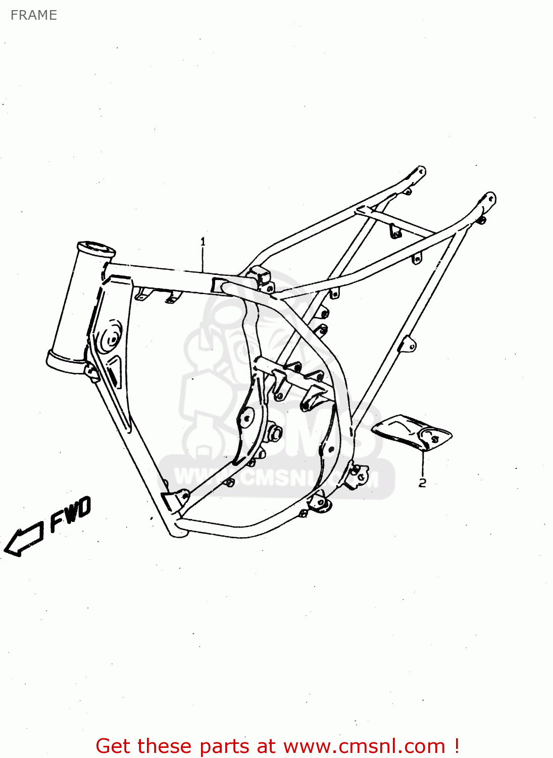 FRAME DS80 1996 (T) USA CANADA (E03 E28)