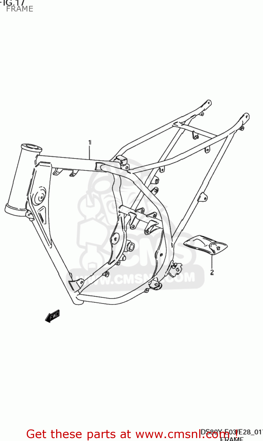 FRAME DS80 1996 (T) USA (E03)