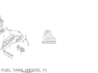 FUEL TANK (MODEL Y) - DS80 1996 (T) USA (E03)