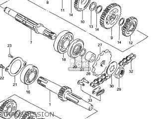 TRANSMISSION - DS80 1996 (T) USA (E03)