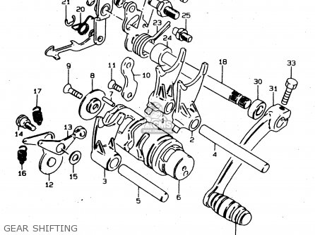 GEAR SHIFTING - DS80 1997 (V) USA CANADA (E03 E28)