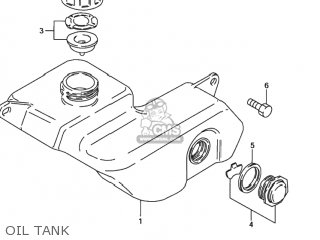 OIL TANK - DS80 1997 (V) USA (E03)