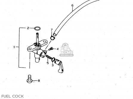 FUEL COCK - DS80 1998 (W) USA CANADA (E03 E28)