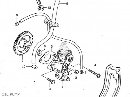 OIL PUMP - DS80 1998 (W) USA CANADA (E03 E28)