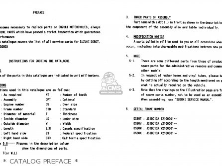 * CATALOG PREFACE * - DS80 1999 (X) USA CANADA (E03 E28)