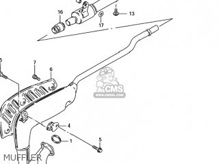 MUFFLER - DS80 1999 (X) USA (E03)