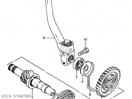 KICK STARTER - DS80 2000 (Y) USA CANADA (E03 E28)