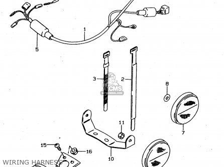 WIRING HARNESS - DS80 2000 (Y) USA CANADA (E03 E28)