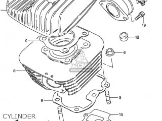 CYLINDER - DS80 2000 (Y) USA (E03)