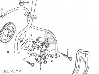 OIL PUMP - DS80 2000 (Y) USA (E03)