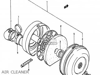 AIR CLEANER - FA50 1982 (Z) USA (E03)