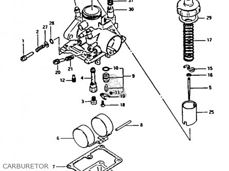 Suzuki FA50 1983 (D) parts lists and schematics