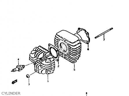 Suzuki FA50 1983 (D) parts lists and schematics