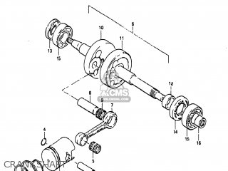Suzuki FA50 1983 (D) USA (E03) parts lists and schematics