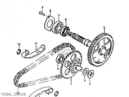 Suzuki FA50 1984 (E) parts lists and schematics