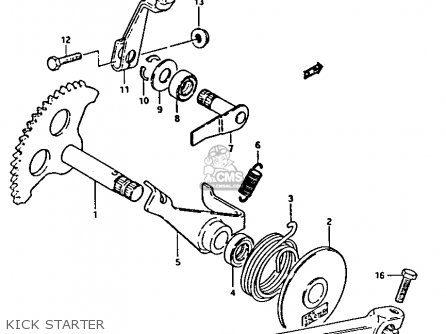 Suzuki FA50 1984 (E) parts lists and schematics