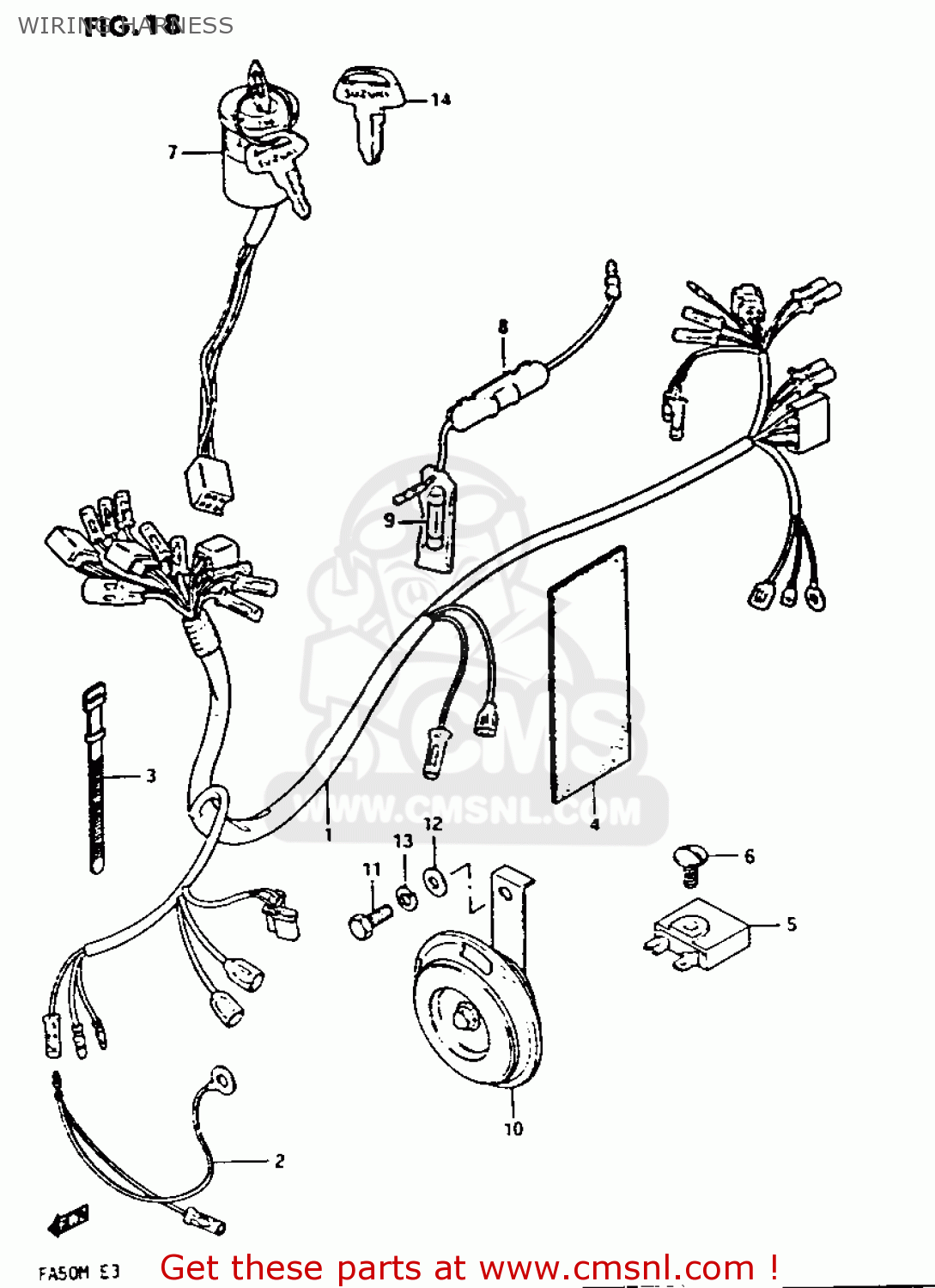 Suzuki 230 Wiring Harnes Repair