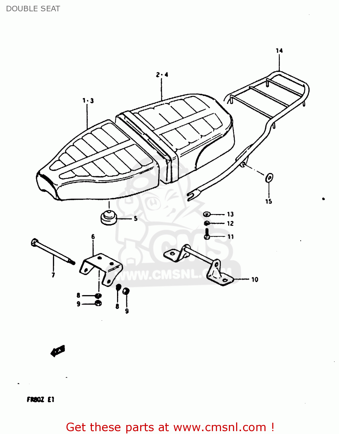 Suzuki FR80 1982 (Z) (E1 E2 E6 E10 E13 E23 E24 E32 E43 E45 E53 E54 E70 ...