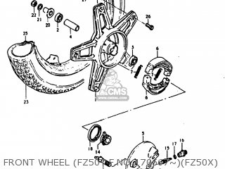 Suzuki Fz50 1980 (t) Usa (e03) Parts Lists And Schematics