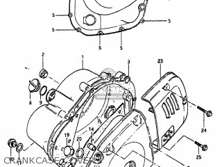 Suzuki GN125 1982 (Z) USA (E03) parts lists and schematics