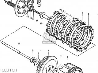 CLUTCH - GN125 1982 (Z) USA (E03)