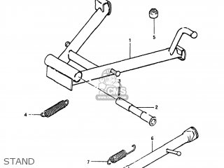 STAND - GN125 1982 (Z) USA (E03)