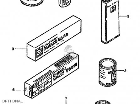 OPTIONAL - GN125 1983 (D) (E01 E04 E18)