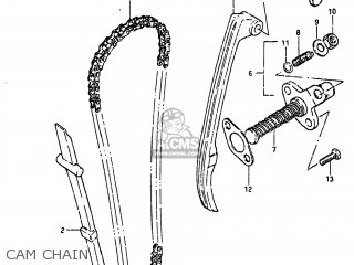 CAM CHAIN - GN125 1983 (D) USA (E03)