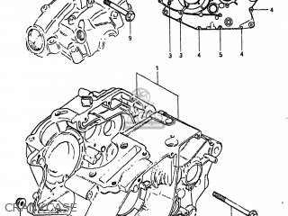 CRANKCASE - GN125 1983 (D) USA (E03)