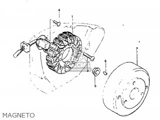 MAGNETO - GN125 1983 (D) USA (E03)
