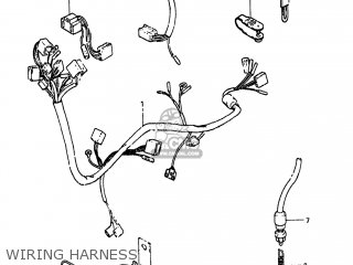 WIRING HARNESS - GN125 1983 (D) USA (E03)