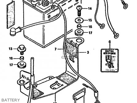 BATTERY - GN125 1992 (N)