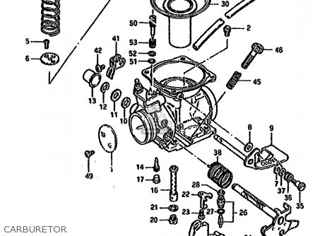 CARBURETOR - GN125 1992 (N)