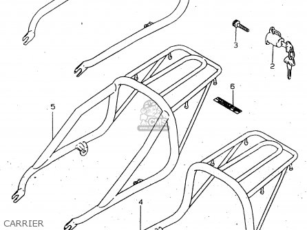 CARRIER - GN125 1997 (V) (E01 E02 E04 E18 E21 E22)