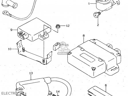 ELECTRICAL - GN125 1998 (W) (E02 E04 E18 E21 E22)
