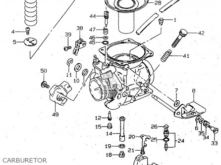 CARBURETOR - GN125 1998 (W) (E02 E04 E18 E21 E22)