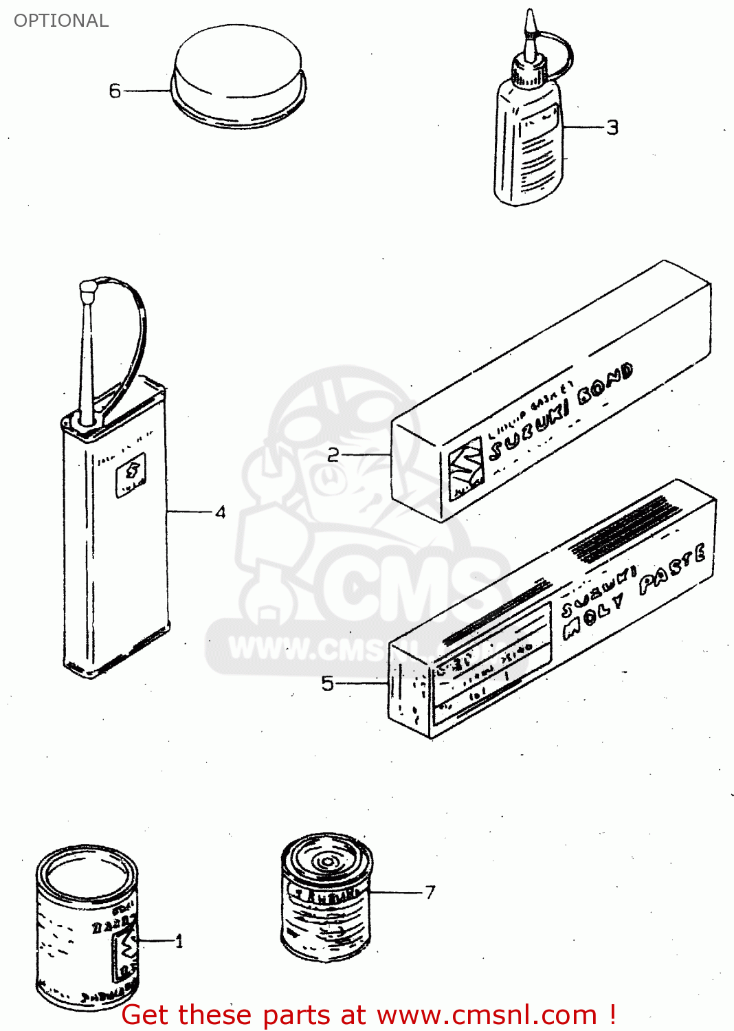 OPTIONAL GN125 1999 (X) (E02 E04 E18 E21 E22 E71) / P9
