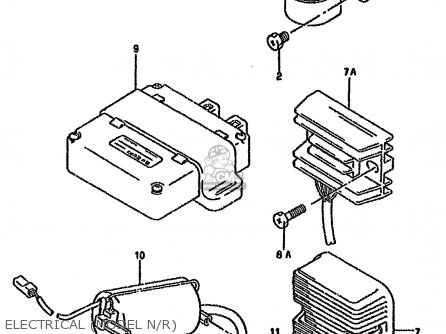 ELECTRICAL (MODEL N/R) - GN125E 1982 (Z) SINGAPORE (E30)
